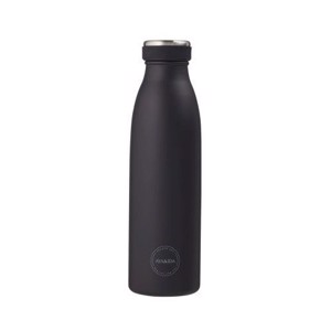 AYA&IDA Drikkeflaske - Matte Black - 500ML